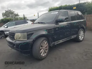 2008 Land Rover Range Rover Sport HSE with VIN SALSF254X8A136214, listed as a Copart auction lot 54606455 with 224,240 mi miles and Salvage Title. Bid and sale history available at carsss.com. Image 1.