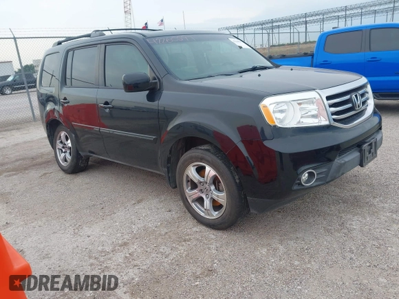 2013 Honda Pilot EX-L with VIN 5FNYF3H50DB042467, listed as a IAAI auction lot 42260597 with 165,836 mi miles and . Bid and sale history available at DreamBid. Image 1.