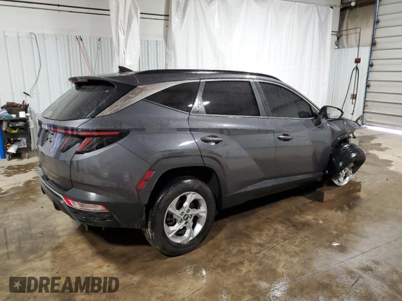 2022 Hyundai Tucson SEL with VIN KM8JB3AE0NU066098, listed as a Copart auction lot 49412145 with 103,406 mi miles and Salvage Title. Bid and sale history available at carsss.com. Image 3.
