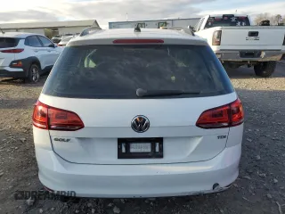 2015 Volkswagen Golf SportWagen TDI SEL with VIN 3VWCA7AU4FM519804, listed as a Copart auction lot 41562505 with 142,383 mi miles and Salvage Title. Bid and sale history available at carsss.com. Image 6.