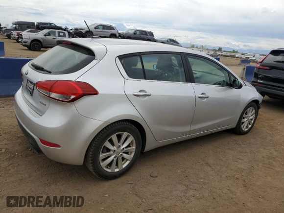 2015 Kia Forte 5-Door EX with VIN KNAFX5A82F5269150, listed as a Copart auction lot 68448944 with 75,269 mi miles and Salvage Title. Bid and sale history available at carsss.com. Image 3.