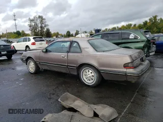 1987 Ford Thunderbird with VIN 1FABP6036HH185658, listed as a Copart auction lot 76998984 with 0 mi miles and Clean Title. Bid and sale history available at carsss.com. Image 2.