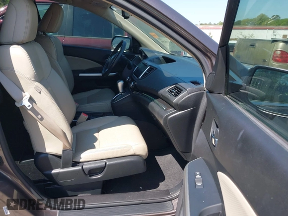 2015 Honda CR-V EX-L with VIN 2HKRM3H78FH504936, listed as a IAAI auction lot 42028296 with 131,538 mi miles and . Bid and sale history available at carsss.com. Image 5.