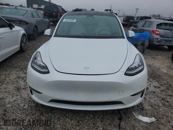 2020 Tesla Model Y Long Range z VIN 5YJYGDEE4LF052702, wystawiony jako Copart lot #53243385 z przebiegiem 75 917 mil mil oraz Szkoda całkowita • Salvage title. Historia ofert i sprzedaży dostępna na DreamBid. Obrazek 5.