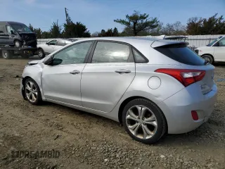 2013 Hyundai Elantra GT with VIN KMHD35LE8DU081952, listed as a Copart auction lot 52579755 with 188,129 mi miles and Salvage Title. Bid and sale history available at carsss.com. Image 2.
