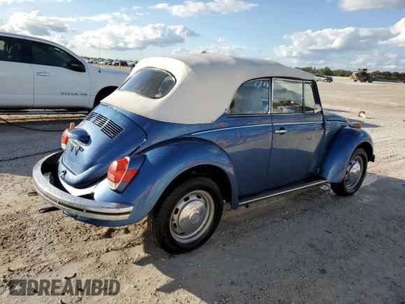 1971 Volkswagen Beetle with VIN 1512936685, listed as a Copart auction lot 80372844 with 66,768 mi miles and Non Repairable. Bid and sale history available at DreamBid. Image 3.