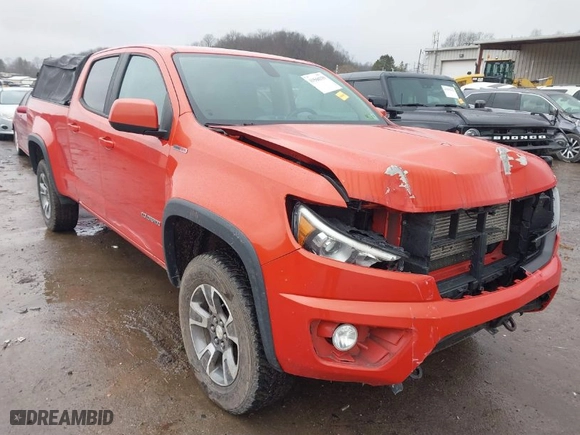 2016 Chevrolet Colorado 4WD Z71 with VIN 1GCPTDE15G1268559, listed as a IAAI auction lot 41560339 with 123,164 mi miles. Bid and sale history available at carsss.com. Image 1.
