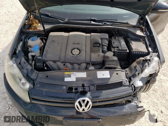 2013 Volkswagen Golf w/Conv & Sunroof z VIN WVWDB7AJ3DW117568, wystawiony jako Copart lot #57638805 z przebiegiem 133 641 mil mil oraz Szkoda całkowita • Salvage title. Historia ofert i sprzedaży dostępna na DreamBid. Obrazek 11.