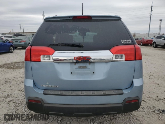 2014 GMC Terrain SLE with VIN 2GKALREK8E6121694, listed as a Copart auction lot 79915324 with 262,066 mi miles and Salvage title. Bid and sale history available at DreamBid. Image 6.