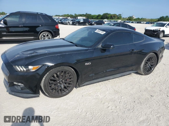 2017 Ford Mustang GT z VIN 1FA6P8CF5H5339510, wystawiony jako Copart lot #58692705 z przebiegiem 48 438 mil mil oraz Szkoda całkowita • Salvage title. Historia ofert i sprzedaży dostępna na DreamBid. Obrazek 1.