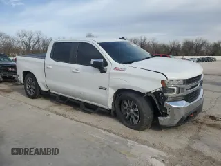2021 Chevrolet Silverado 1500 LT with VIN 1GCUYDED5MZ142388, listed as a Copart auction lot 49626535 with 49,952 mi miles and Salvage Title. Bid and sale history available at DreamBid. Image 4.