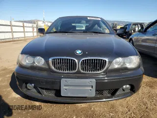 2004 BMW 3 Series 325Ci with VIN WBABW33454PL24496, listed as a Copart auction lot 42454825 with 83,935 mi miles and Salvage Title. Bid and sale history available at carsss.com. Image 5.