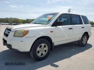 2006 Honda Pilot LX with VIN 5FNYF18126B001343, listed as a Copart auction lot 52601745 with 206,518 mi miles and Salvage Title. Bid and sale history available at carsss.com. Image 1.
