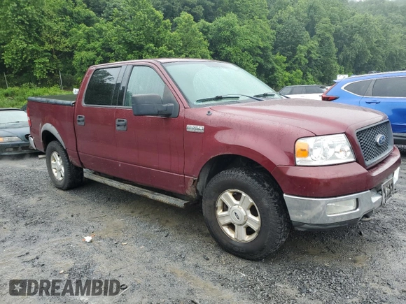 2004 Ford F-150 XLT with VIN 1FTRW14W54KC60057, listed as a Copart auction lot 61029425 with 247,911 mi miles and Clean title. Bid and sale history available at DreamBid. Image 4.