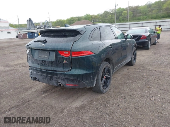 2017 Jaguar F-Pace S z VIN SADCM2BV3HA056899, wystawiony jako IAAI lot #42184028 z przebiegiem 99 687 mil mil oraz . Historia ofert i sprzedaży dostępna na DreamBid. Obrazek 4.
