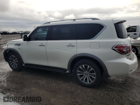 2018 Nissan Armada SL z VIN JN8AY2ND8JX000829, wystawiony jako Copart lot #50825135 z przebiegiem 112 899 mil mil oraz Szkoda całkowita • Salvage title. Historia ofert i sprzedaży dostępna na DreamBid. Obrazek 2.