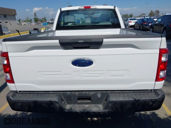 2023 Ford F-150 XL with VIN 1FTMF1CBXPKE40924, listed as a IAAI auction lot 42115874 with 15,411 mi miles and . Bid and sale history available at carsss.com. Image 16.