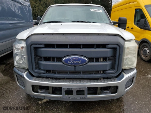 2014 Ford Super Duty F-250 SRW XL with VIN 1FTBF2A6XEEB42193, listed as a Copart auction lot 81949654 with 157,687 mi miles and Salvage Title. Bid and sale history available at carsss.com. Image 5.