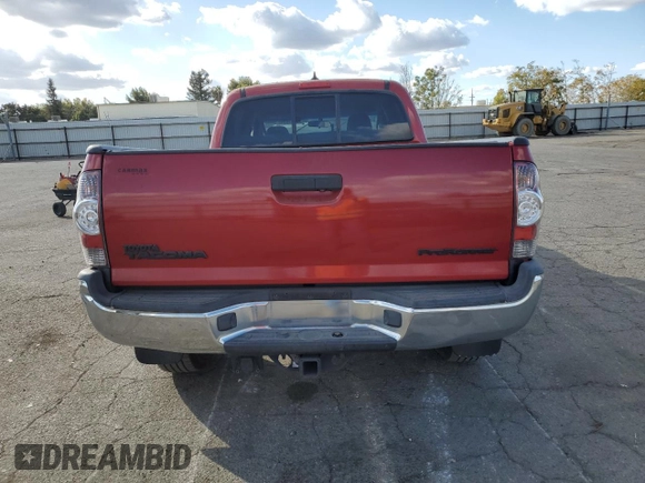 2014 Toyota Tacoma PreRunner with VIN 3TMKU4HN9EM041641, listed as a Copart auction lot 78539804 with Not provided miles and Salvage title. Bid and sale history available at DreamBid. Image 6.