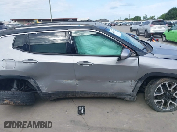 2018 Jeep Compass Limited with VIN 3C4NJCCBXJT499864, listed as a IAAI auction lot 42319832 with 94,893 mi miles and . Bid and sale history available at DreamBid. Image 12.
