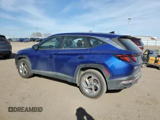 2022 Hyundai Tucson SE with VIN 5NMJA3AE6NH007457, listed as a Copart auction lot 48124785 with 61,281 mi miles and Clean Title. Bid and sale history available at carsss.com. Image 2.