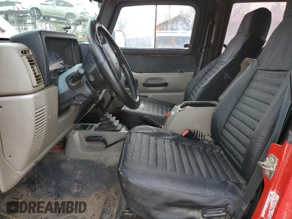 2004 Jeep Wrangler Rubicon with VIN 1J4FA69S74P784117, listed as a Copart auction lot 49984625 with 0 mi miles and Non Repairable. Bid and sale history available at carsss.com. Image 7.