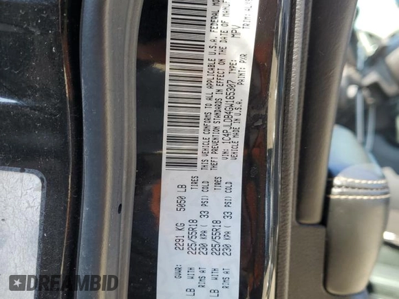 2016 Jeep Cherokee Limited with VIN 1C4PJLDB4GW165307, listed as a Copart auction lot 62675145 with 219,513 mi miles and Clean title. Bid and sale history available at DreamBid. Image 13.