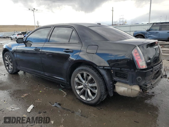 2014 Chrysler 300 with VIN 2C3CCAGG7EH298065, listed as a Copart auction lot 45703325 with 140,800 mi miles and Salvage Title. Bid and sale history available at carsss.com. Image 2.
