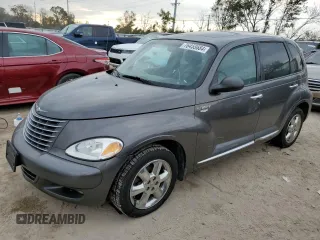 2004 Chrysler PT Cruiser Limited with VIN 3C8FY68874T223093, listed as a Copart auction lot 76455684 with 185,629 mi miles and Salvage Title. Bid and sale history available at carsss.com. Image 1.