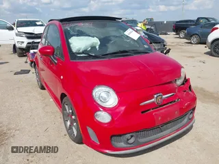 2013 FIAT 500 Abarth with VIN 3C3CFFJH6DT647695, listed as a IAAI auction lot 41904624 with 157,996 mi miles and . Bid and sale history available at DreamBid. Image 1.