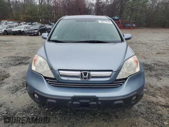 2007 Honda CR-V EX-L with VIN 5J6RE48717L004501, listed as a Copart auction lot 52211115 with Not Provided miles and Clean Title. Bid and sale history available at carsss.com. Image 5.