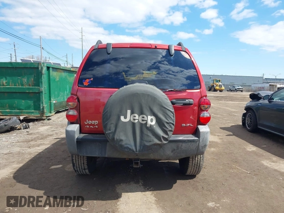2007 Jeep Liberty Sport with VIN 1J4GL48K47W712628, listed as a IAAI auction lot 42018928 with 176,326 mi miles. Bid and sale history available at carsss.com. Image 16.