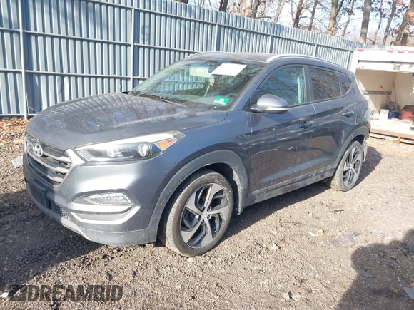 2016 Hyundai Tucson Sport with VIN KM8J33A21GU232747, listed as a IAAI auction lot 41443169 with 111,319 mi miles. Bid and sale history available at carsss.com. Image 17.