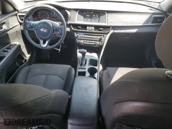 2018 Kia Optima LX with VIN 5XXGT4L3XJG197410, listed as a Copart auction lot 52569325 with 137,515 mi miles and Salvage Title. Bid and sale history available at DreamBid. Image 8.