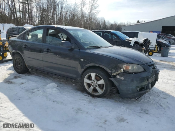 2007 Mazda Mazda3 s Touring with VIN JM1BK323271714907, listed as a Copart auction lot 45210465 with 304,518 mi miles and Salvage Title. Bid and sale history available at carsss.com. Image 4.