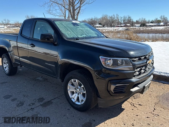 2022 Chevrolet Colorado 2WD LT with VIN 1GCHSCEA9N1166194, listed as a Copart auction lot 88577915 with 49,468 mi miles and Clean Title. Bid and sale history available at carsss.com. Image 1.