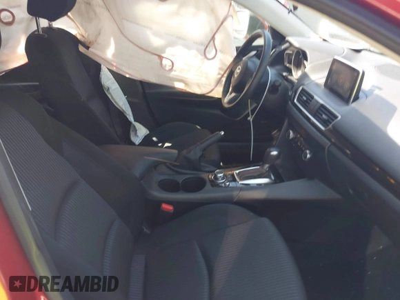 2015 Mazda 3 i Touring with VIN 3MZBM1L76FM213114, listed as a IAAI auction lot 41996100 with 54,277 mi miles. Bid and sale history available at carsss.com. Image 5.