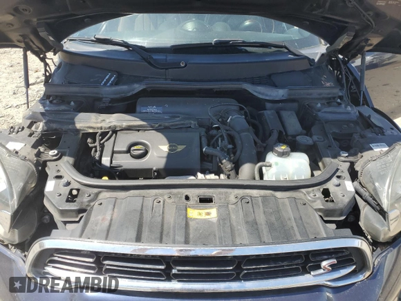 2015 MINI Countryman S with VIN WMWZC3C52FWT05882, listed as a Copart auction lot 54399525 with 125,971 mi miles and Salvage title. Bid and sale history available at DreamBid. Image 12.