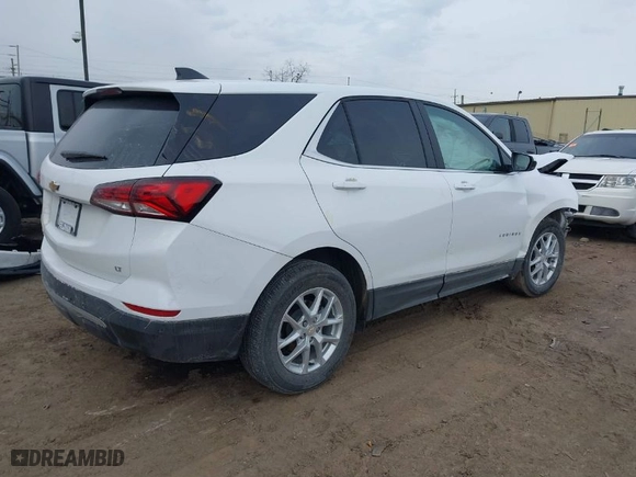 2024 Chevrolet Equinox LT with VIN 3GNAXKEGXRS111153, listed as a IAAI auction lot 41500844 with 12,663 mi miles. Bid and sale history available at carsss.com. Image 4.