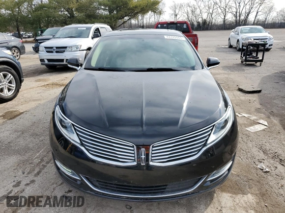 2015 Lincoln MKZ with VIN 3LN6L2J91FR620922, listed as a Copart auction lot 43745565 with Not provided miles and Salvage title. Bid and sale history available at DreamBid. Image 5.