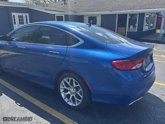 2015 Chrysler 200 C with VIN 1C3CCCEG6FN583251, listed as a Copart auction lot 54969025 with 86,173 mi miles and Clean Title. Bid and sale history available at carsss.com. Image 3.