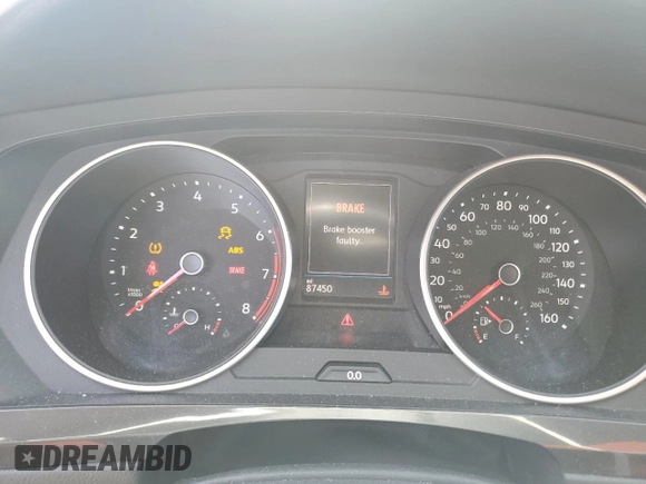 2020 Volkswagen Tiguan S z VIN 3VV1B7AX8LM053566, wystawiony jako Copart lot #53362515 z przebiegiem 87 450 mil mil oraz Szkoda całkowita • Salvage title. Historia ofert i sprzedaży dostępna na DreamBid. Obrazek 9.