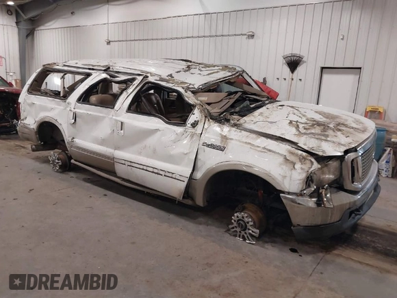 2000 Ford Excursion Limited с VIN 1FMSU43F5YED20090, выставлен на аукционе IAAI как лот 41152653 с пробегом Не указан миль и . История ставок и продаж доступна на DreamBid. Изображение 1.