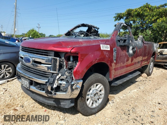 2019 Ford F-350 XL with VIN 1FT8X3B63KEE72698, listed as a Copart auction lot 68104604 with Not provided miles and Non repairable. Bid and sale history available at DreamBid. Image 1.