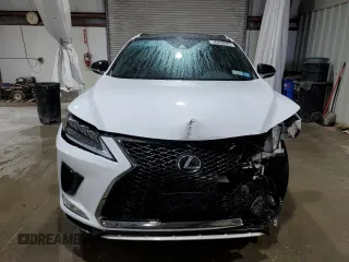 2021 Lexus RX 350 F Sport with VIN 2T2YZMDA4MC262310, listed as a Copart auction lot 56948985 with 19,366 mi miles and Salvage title. Bid and sale history available at DreamBid. Image 5.