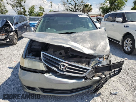 2002 Honda Odyssey EX-L with VIN 2HKRL18962H552809, listed as a Copart auction lot 63631115 with 224,019 mi miles and Salvage title. Bid and sale history available at DreamBid. Image 5.