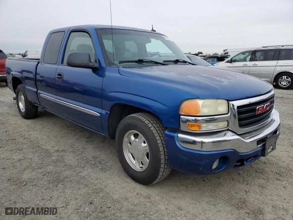 2003 GMC Sierra 1500 SLT with VIN 2GTEC19T231292128, listed as a Copart auction lot 81109314 with 162,972 mi miles and Salvage Title. Bid and sale history available at carsss.com. Image 4.