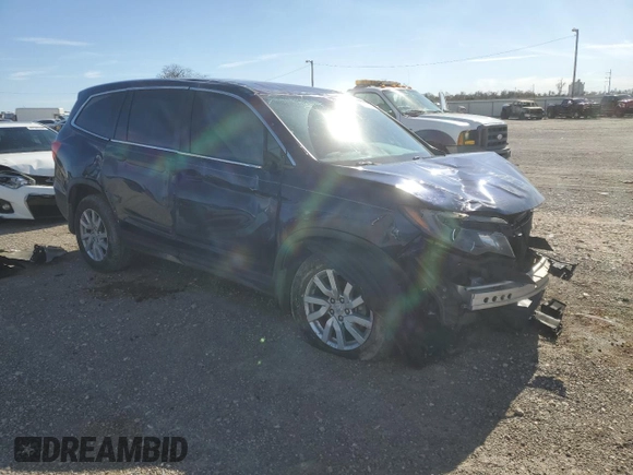 2019 Honda Pilot LX with VIN 5FNYF5H17KB014347, listed as a Copart auction lot 87772925 with 144,949 mi miles and Clean Title. Bid and sale history available at DreamBid. Image 4.