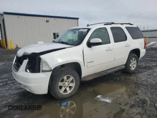 2013 GMC Yukon SLE with VIN 1GKS2AE00DR361252, listed as a Copart auction lot 46278495 with 0 mi miles and Salvage Title. Bid and sale history available at carsss.com. Image 1.