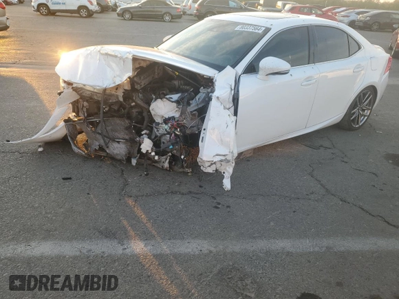 2017 Lexus IS 350 with VIN JTHBE1D26H5031374, listed as a Copart auction lot 80337564 with 65,431 mi miles and Salvage Title. Bid and sale history available at DreamBid. Image 1.